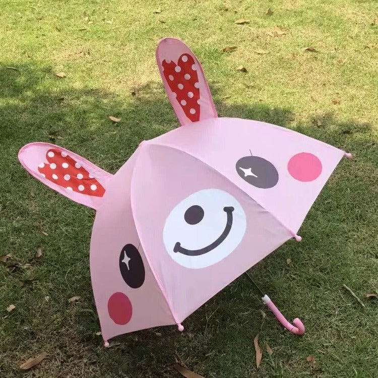 Kids Umbrella | Rainbow Canopy & Child-Safe Handle