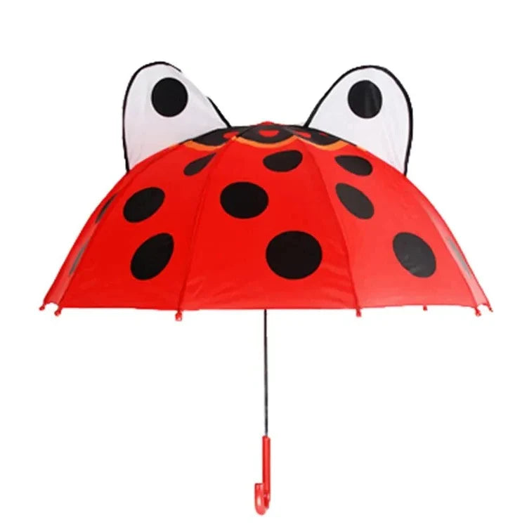 Kids Umbrella | Rainbow Canopy & Child-Safe Handle