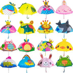 Kids Umbrella | Rainbow Canopy & Child-Safe Handle