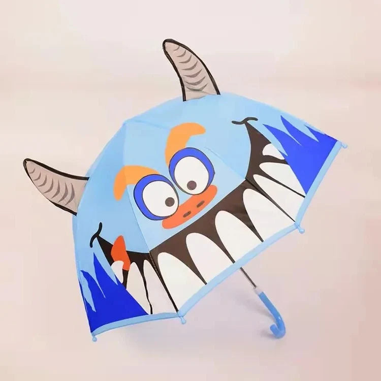 Kids Umbrella | Rainbow Canopy & Child-Safe Handle