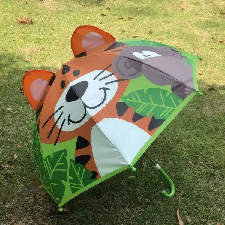 Kids Umbrella | Rainbow Canopy & Child-Safe Handle