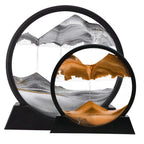 Kinetic Sand Art | Glass Dome & Calming Color Display | Set of 2