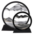 Kinetic Sand Art | Glass Dome & Calming Color Display | Set of 2