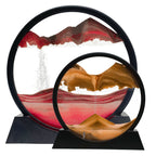Kinetic Sand Art | Glass Dome & Calming Color Display | Set of 2
