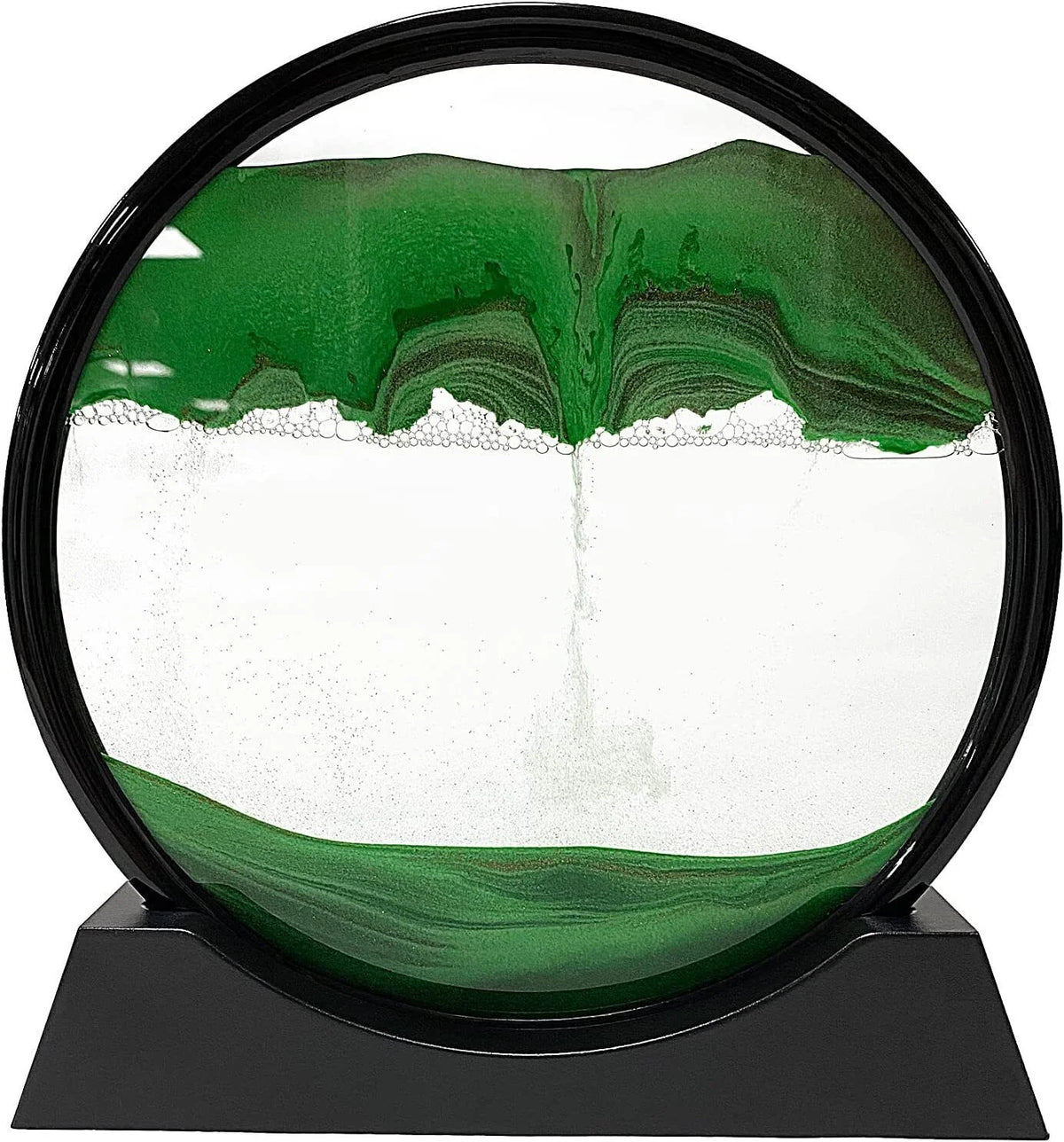 Kinetic Sand Art | Glass Dome & Calming Color Display | Set of 2