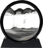 Kinetic Sand Art | Glass Dome & Calming Color Display | Set of 2