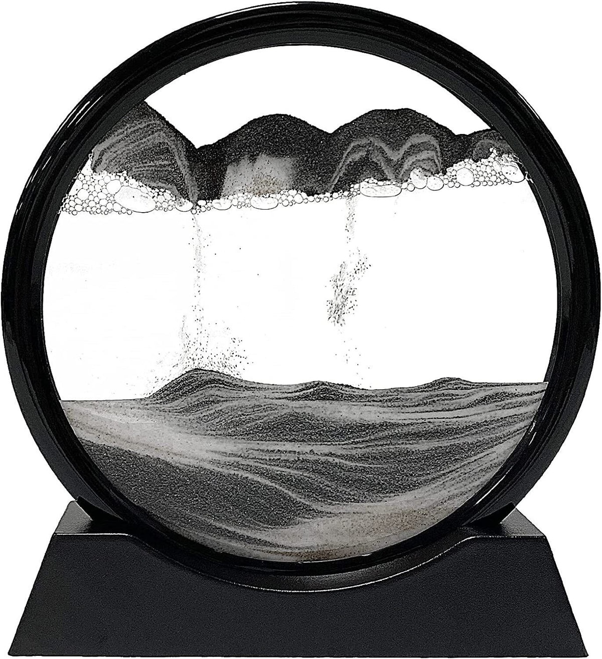 Kinetic Sand Art | Glass Dome & Calming Color Display | Set of 2