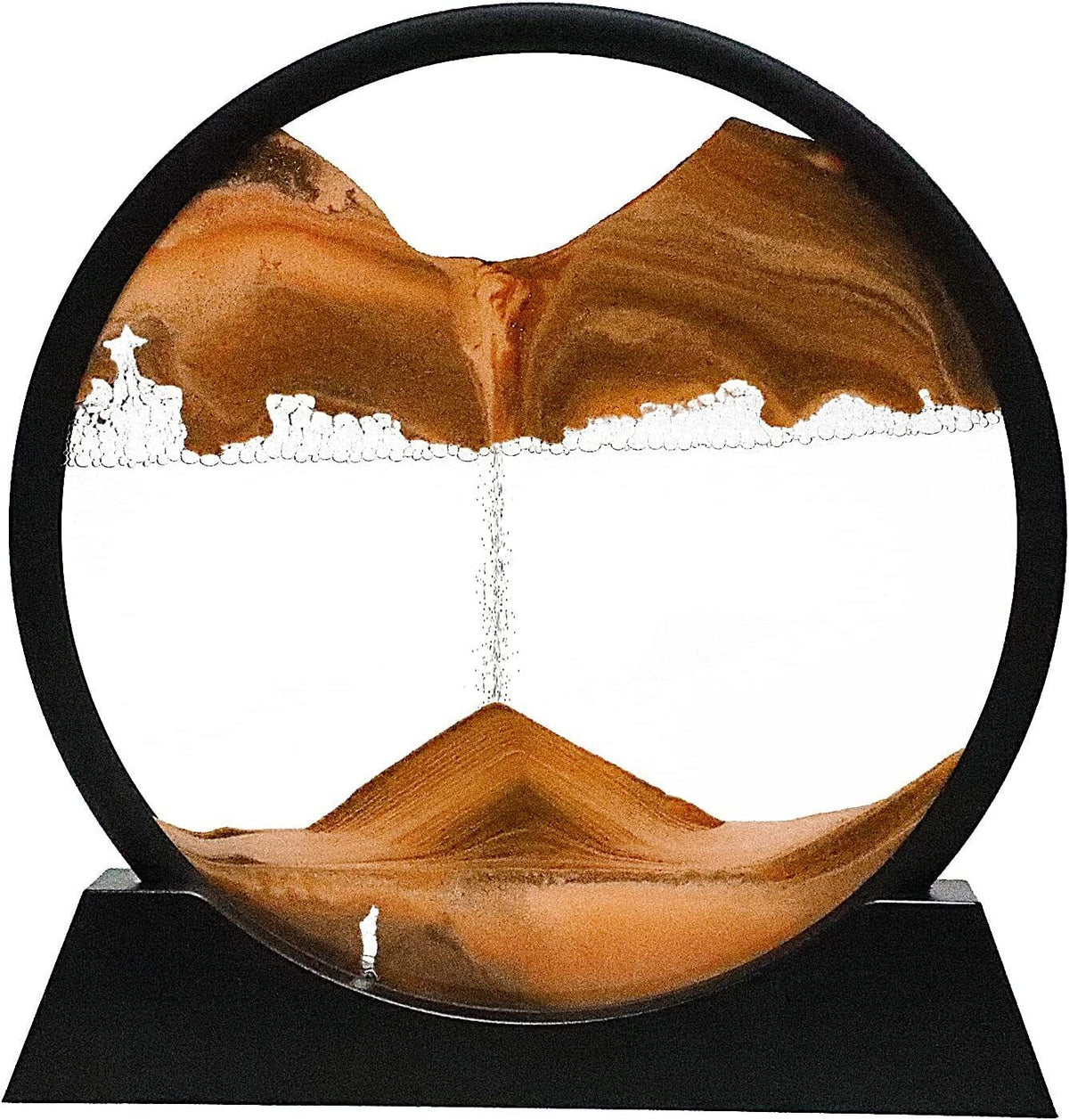 Kinetic Sand Art | Glass Dome & Calming Color Display | Set of 2
