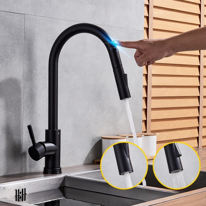Kitchen Faucet with Touch Sensor