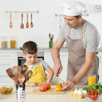 Kitchen Utensil Set | Heat-Resistant & Non-Scratch Natural Wood | 7-Piece