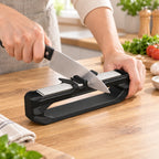 Knife Sharpener | Manual Handheld & Non-Slip Handle