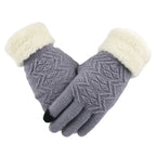 Knitted Gloves | Touchscreen & Plush-Lined | Wind-Resistant