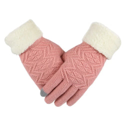 Knitted Gloves | Touchscreen & Plush-Lined | Wind-Resistant