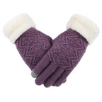 Knitted Gloves | Touchscreen & Plush-Lined | Wind-Resistant