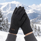 Knitted Winter Gloves | Touchscreen-Compatible & Stretchy | One Size Fits Most