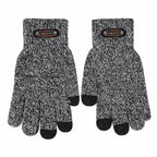 Knitted Winter Gloves | Touchscreen-Compatible & Stretchy | One Size Fits Most
