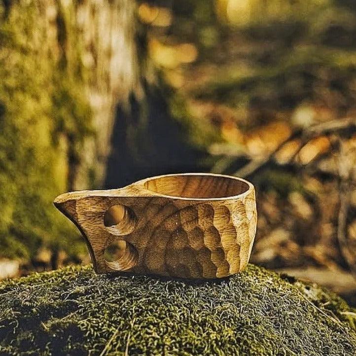 Kuksa Cup | Hand-Carved & Solid Wood | One-Of-A-Kind