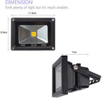 Landscape Floodlight | 3000K Warm White & 50,000-Hour Lifespan | 10W