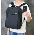 Laptop Backpack | Water-Resistant Slim Padded & USB Charging Port