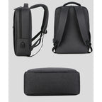 Laptop Backpack | Water-Resistant Slim Padded & USB Charging Port