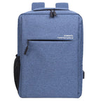 Laptop Backpack | Water-Resistant Slim Padded & USB Charging Port