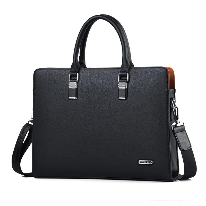 Laptop Bag | Leather & Padded Laptop Compartment | Fits Laptops Up To 15 Inches
