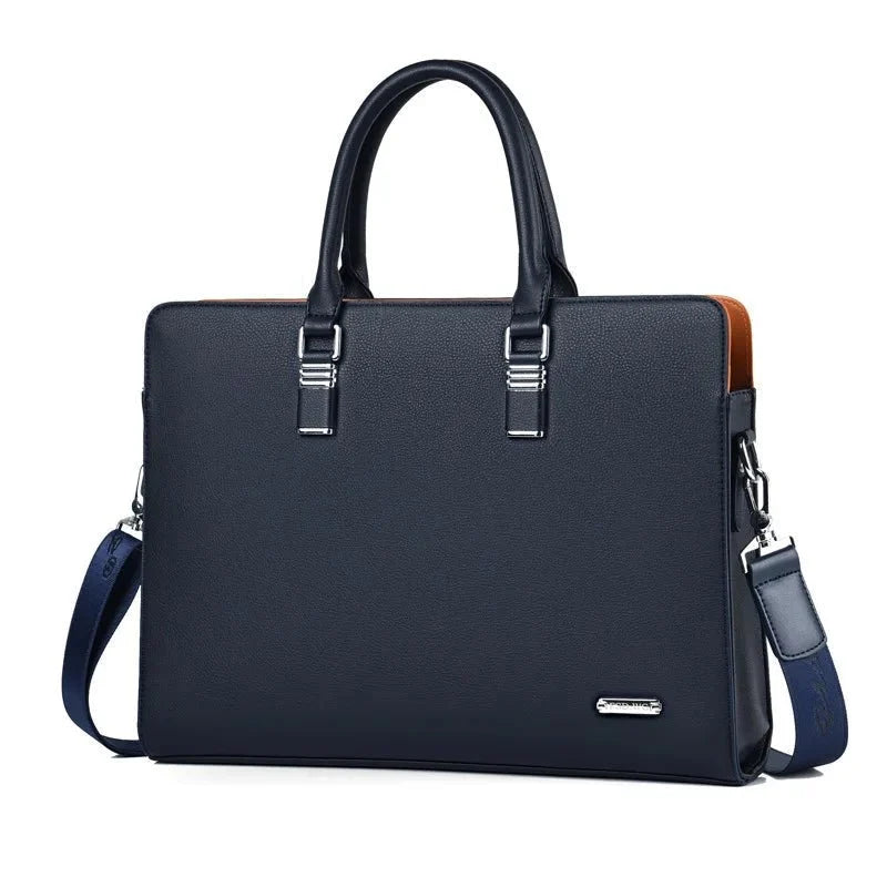 Laptop Bag | Leather & Padded Laptop Compartment | Fits Laptops Up To 15 Inches