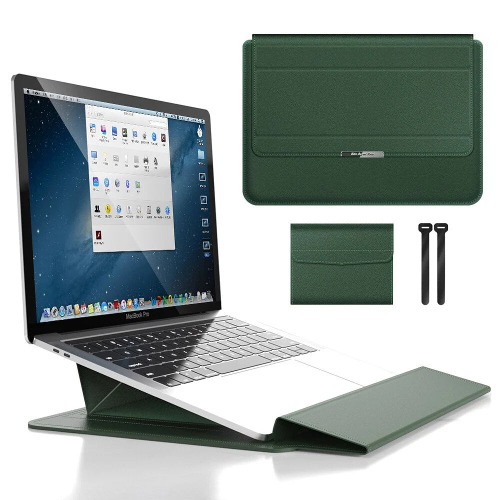 Laptop Bag | Water-Resistant Foldable Stand | Integrated Wrist Rest