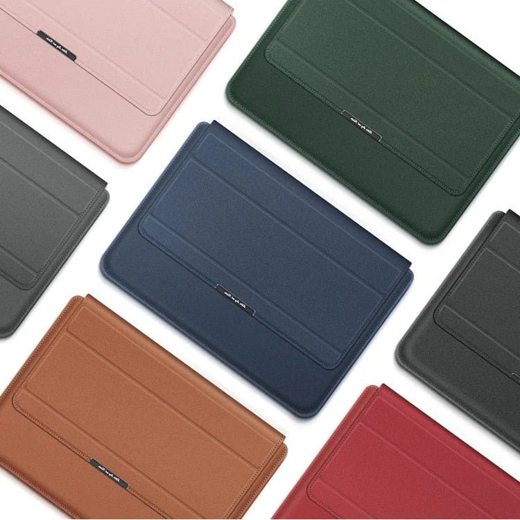 Laptop Bag | Water-Resistant Foldable Stand | Integrated Wrist Rest