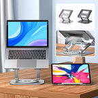 Laptop Stand | 360° Rotating & Height Adjustable | Foldable