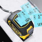 Laser Tape Measure | 3-in-1 Distance & Cross-Line | 5m Tape