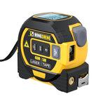 Laser Tape Measure | 3-in-1 Distance & Cross-Line | 5m Tape