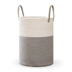 Laundry Basket | Woven Cotton & Collapsible | 58 L