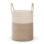 Laundry Basket | Woven Cotton & Collapsible | 58 L