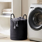 Laundry Basket | Woven Cotton & Collapsible | 58 L