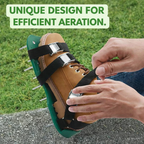Lawn Aerator Shoes | Metal Spikes & Adjustable Straps