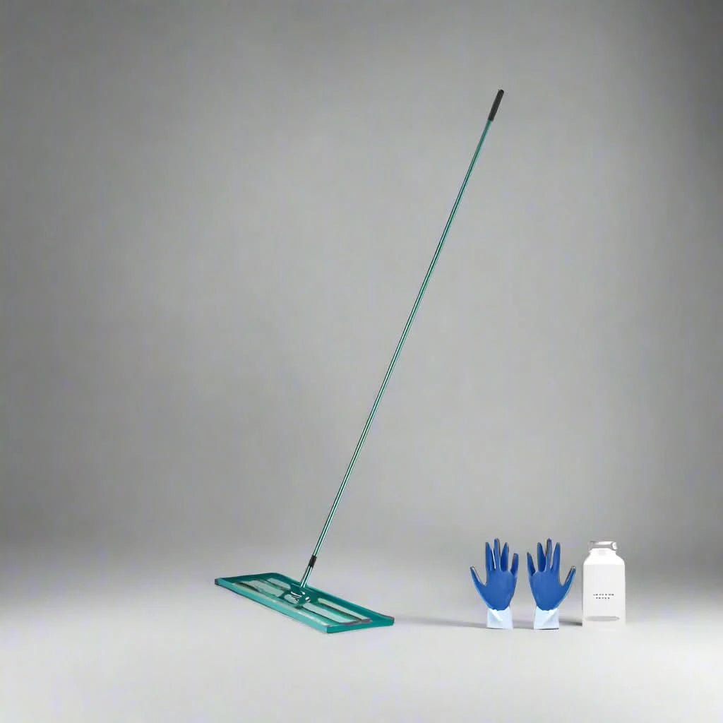 Lawn Rake | Ergonomic Long Handle | 91 cm Aluminum