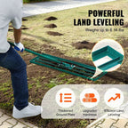 Lawn Rake | Ergonomic Long Handle | 91 cm Aluminum