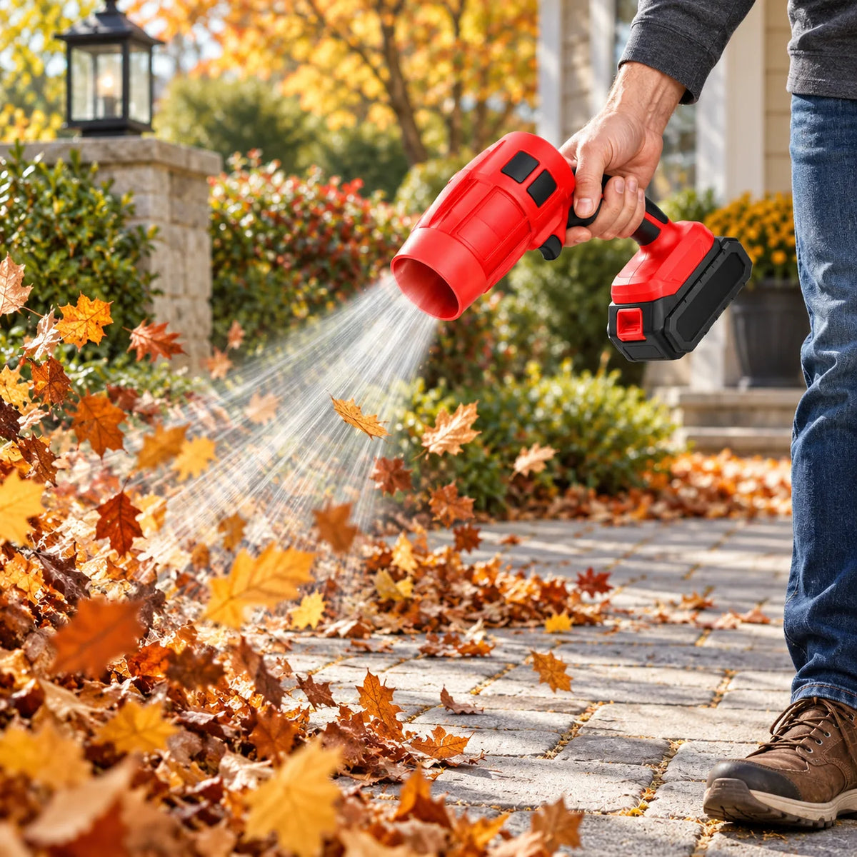 Leaf Blower | Cordless & Lightweight Handheld | 21V Lithium-Ion
