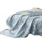 Leaf Pattern Throw Blanket