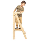 Learning Tower | Foldable High-Quality Wood & Tipping Protection | For Ages 1–3