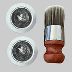 Leather Conditioner | Beeswax & Shea Butter | Brush Included