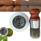 Leather Conditioner | Beeswax & Shea Butter | Brush Included