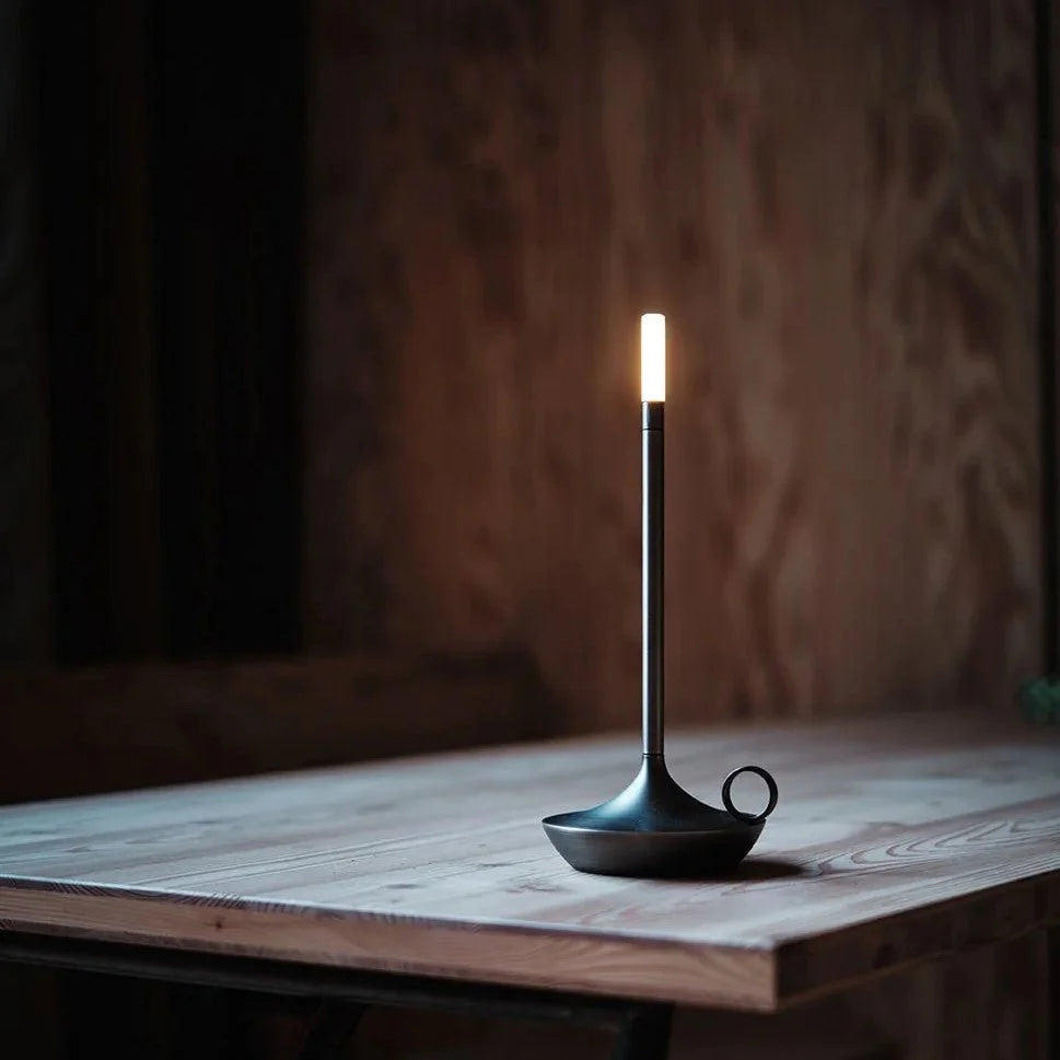 LED Candle Lamp | Dimmable Warm Glow & USB Rechargeable | 10-16 Hour Battery