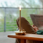 LED Candle Lamp | Dimmable Warm Glow & USB Rechargeable | 10-16 Hour Battery