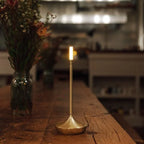 LED Candle Lamp | Dimmable Warm Glow & USB Rechargeable | 10-16 Hour Battery