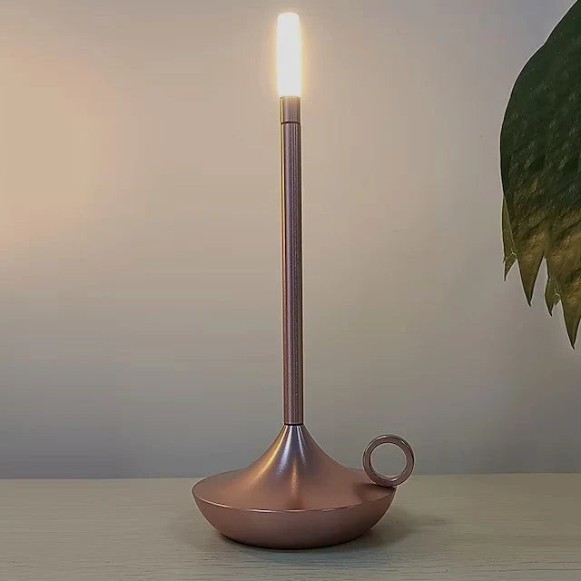 LED Candle Lamp | Dimmable Warm Glow & USB Rechargeable | 10-16 Hour Battery