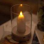LED Candle Lamp | Gesture-Controlled & Flameless | Flickering Glow