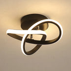 LED Ceiling Light | Geometric Flush-Mount Design | 3 Selectable Light Tones