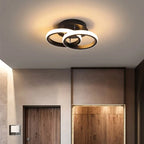 LED Ceiling Light | Geometric Flush-Mount Design | 3 Selectable Light Tones
